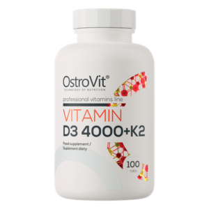 OstroVit D3-vitamiin 4000 RÜ + K2 100 tabletti