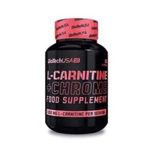 BioTech USA L-karnitiin + Chrome - 60 kapslit