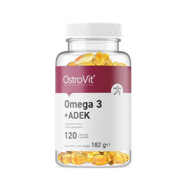 OstroVit Omega 3 + ADEK – 90 capsules