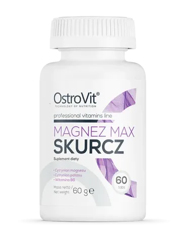 OstroVit Magneesium Max Kramp – 60 таблеток