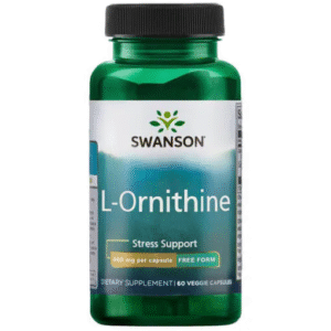 Swanson-L-Ornitiin-500-mg-60-kapslit-vegan