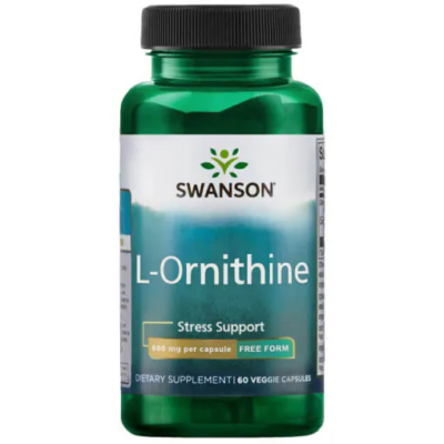 Swanson-L-Ornitiin-500-mg-60-kapslit-vegan