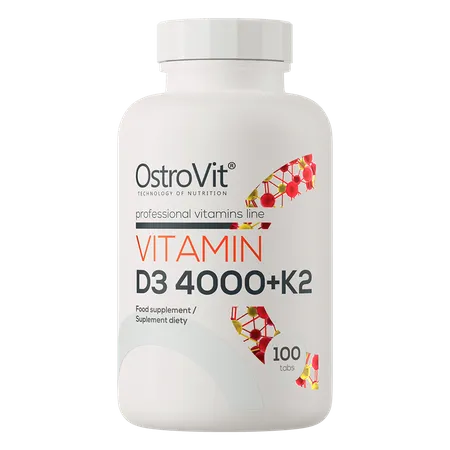 OstroVit Витамин D3 4000 + K2 - 100 таблеток