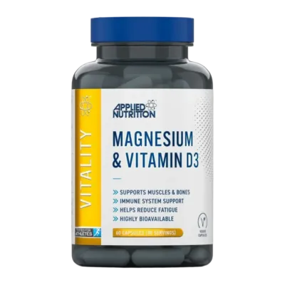Applied-Nutrition-Magnesium-Vitamin-D3-60-kapslit